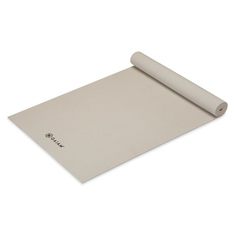 4. Gaiam Sandstone Yoga Mat 5 MM 64951