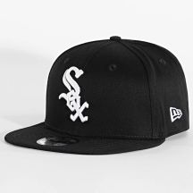 Chicago New Era Sox Fashionable Black Sports Full-Cap Cap