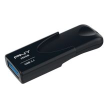 PNY Attache 4 USB Flash Drive 256GB USB Type-A 3.2 Gen 1 (3.1 Gen 1) Black