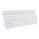11. GENESIS Thor 230 TKL Keyboard Gaming USB + RF Wireless + Bluetooth QWERTY US English White