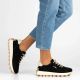 8. Leather platform sneakers black Filippo DP7498