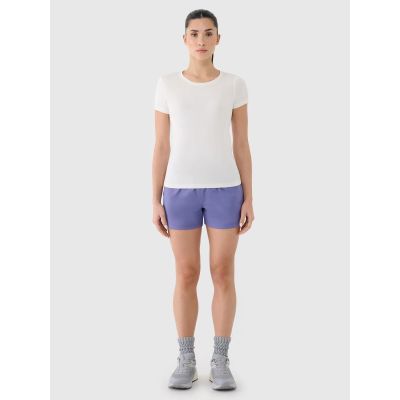 5. Women's training T-shirt regular quick-drying 4F 4FRSS25TFTSF1235-11S