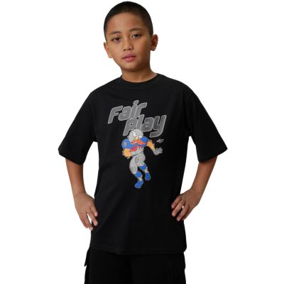 Boy's T-shirt 4F M3012 deep black 4FJWSS26TTSHM3012 20S