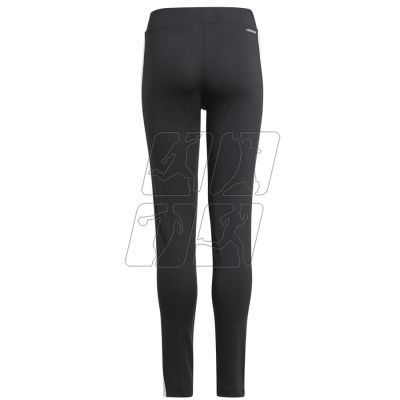 7. Leggings adidas D2M 3 Stripes Tight Jr GN1453