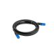 LANBERG PATCHCORD S/FTP CAT.6A 1.5M BLACK LSZH CCA (FLUKE PASSED) PCF6A-10CC-0150-BK