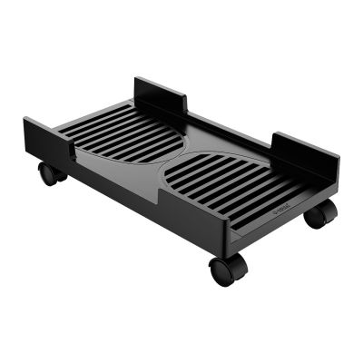 3. Orico CPB3 computer stand on wheels, load capacity 20 kg - black