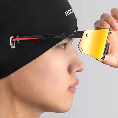 10. Rockbros YPP037 cycling cap with cutouts for glasses - black