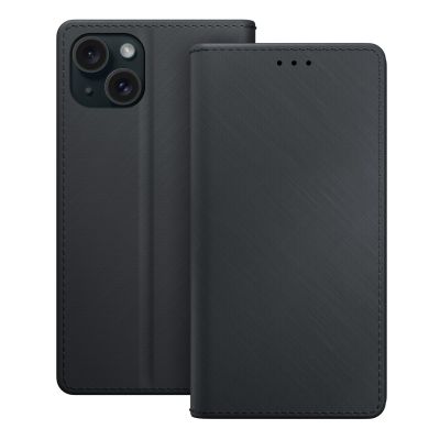 13. 3mk Wallet Case for iPhone 15 - Black