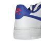 12. Nike Air Force 1 White/Deep royal blue women's shoes - CT3839-101