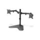 9. DIGITUS DOUBLE DESK STAND 2XLCD MAX. 32" MAX. 2X 8KG TILT-SWIVEL QUICK-RELEASE DA-90401