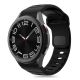 Tech-Protect Silicone Line Strap for Samsung Galaxy Watch 4 / 5 / 5 Pro / 6 / 7 / FE - Black