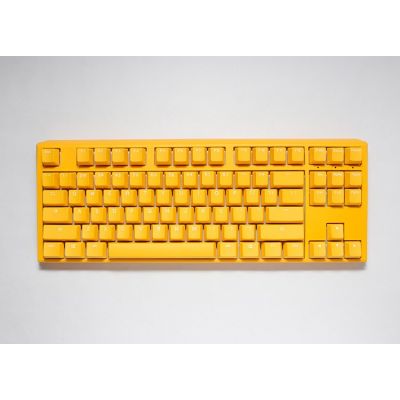 9. Ducky One 3 Yellow TKL Gaming Keyboard USB German Yellow
