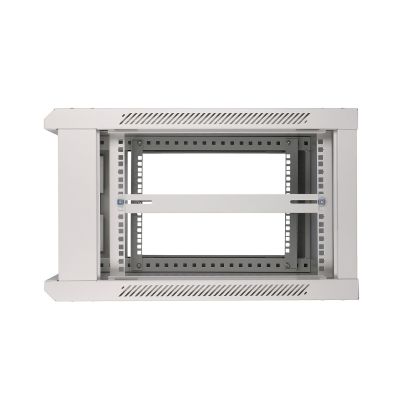 6. Extralink 6U 600x600 Gray Wall-Mounted Rack Cabinet