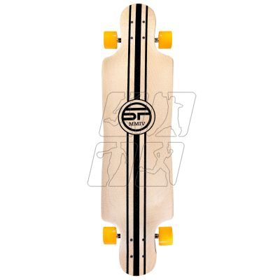 3. Spokey Longbay 9506999000 Longboard Skateboard 