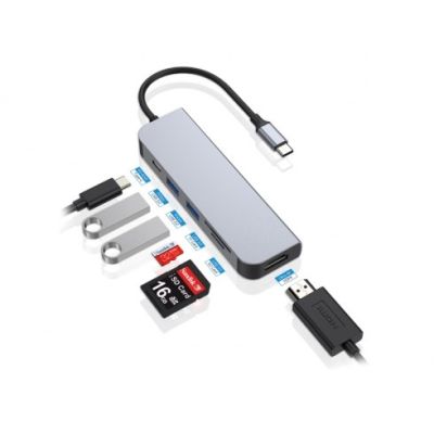 4. Conceptronic DONN02G USB 3.2 Gen 1 (3.1 Gen 1) Type-C Aluminum Docking Station