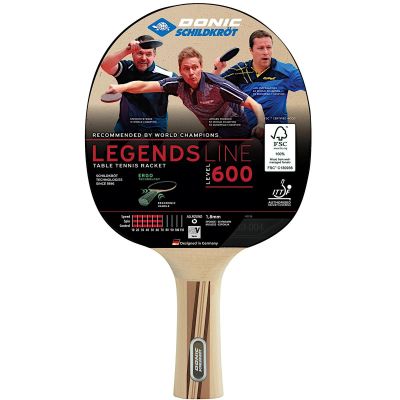 LEGENDS 600 FSC DONIC TABLE TENNIS RACKET