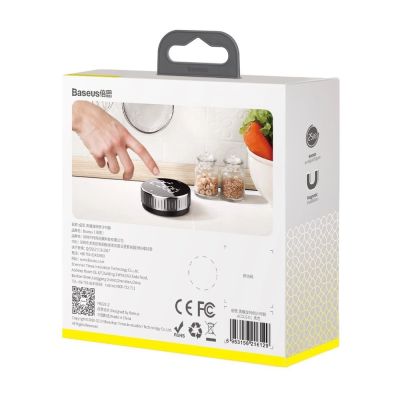 21. Baseus Heyo rotary timer electronic timer black timer (ACDJS-01)