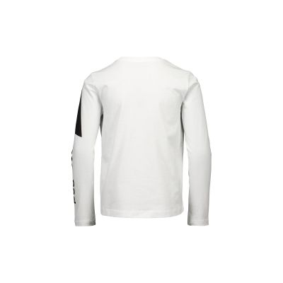 6. POC L/S Tee Jr white
