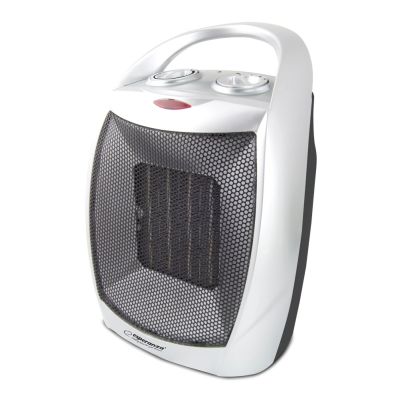 7. Esperanza EHH006 electric fan heater (1500W; 3 heating levels; black, silver)