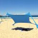 7. TOURIST BEACH PAVILION SUN SHIELD WEIGHTED WITH SAND LYCRA 2.1X2X1.5M