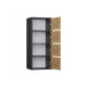 3. ALMA ANTHRACITE/ARTISAN CHEST OF DRAWERS