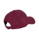 2. adidas Lightweight Cap Metal Burgundy KT4706