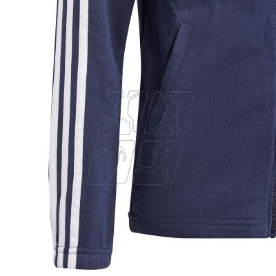 4. adidas Essentials 3-Stripes Full-Zip Hoodie Jr IB1667