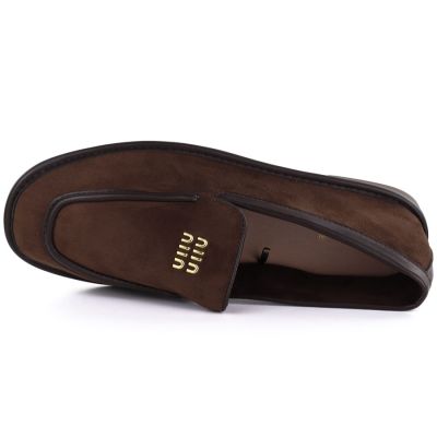 3. Women's suede brown lords shoes Vinceza 62271