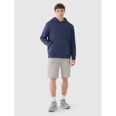 2. Men's sweatshirt with hood, open, 4F 4FWSS25TSWSM1749-22S