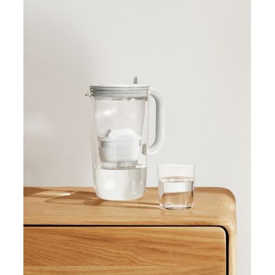 3. Brita Glass+1 Maxtra Pro PP Filter Jug (Gray)