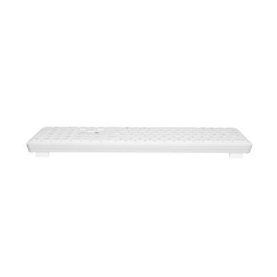 2. NATEC TANG US wireless keyboard, BT + 2.4 GHz, quiet, slim, white