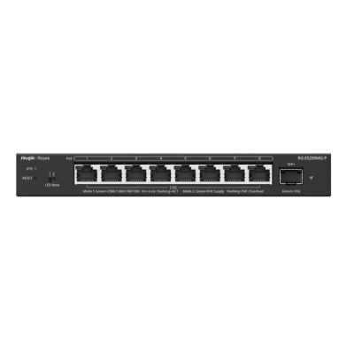 2. Ruijie Networks RG-ES209MG-P Network Switch Managed L2 2.5G Ethernet (100/1000/2500) Support PoE Black