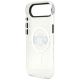 7. Karl Lagerfeld IML Choupette Sketch Logo MagSafe iPhone Air Case - Clear