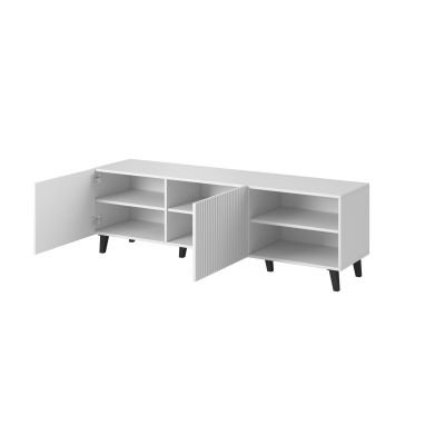 7. TV cabinet PAFOS 150x40x52 white matt