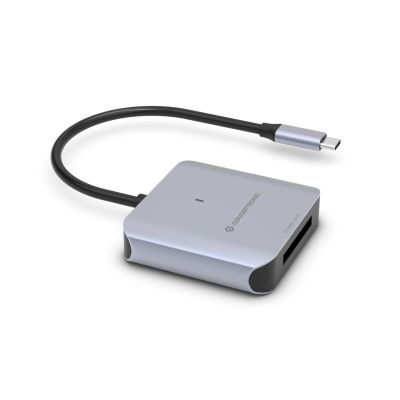 3. Conceptronic BIAN08G USB 3.2 Gen 2 Type-C Card Reader Gray