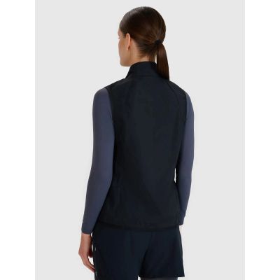 3. Women's trekking vest with Primaloft filling Black 4F 4FWSS25TVJAF180-22S