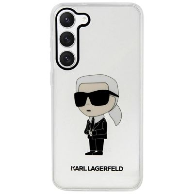 3. Karl Lagerfeld KLHCS23MHNIKTCT S23+ S916 transparent hardcase Ikonik Karl Lagerfeld