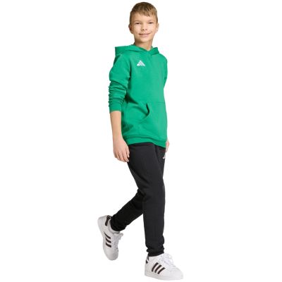 16. Adidas Entrada 26 Hoody green JZ6563 kids' sweatshirt