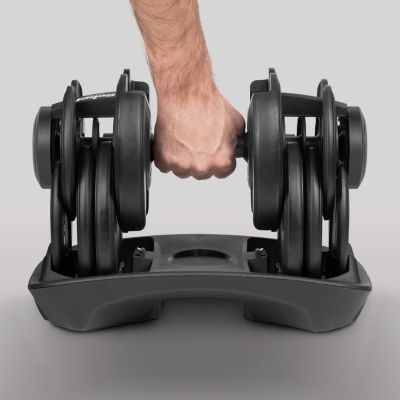 24. Cast iron adjustable dumbbell 24 kg REBEL ACTIVE