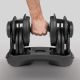 24. Cast iron adjustable dumbbell 24 kg REBEL ACTIVE