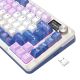 6. REDRAGON K708AK-RGB-PRO FLEKACT Keyboard USB + RF Wireless + Bluetooth White