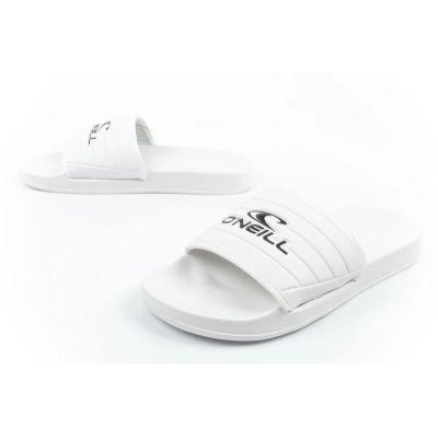 8. O'neill women's sports slippers Kelso Slider comfortable slippers white