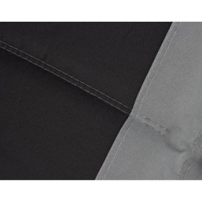 7. FOLDABLE GARDEN DECHAIR MULTIFUNCTIONAL 162X52/65X110CM BLACK AND GREY