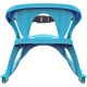 5. PLASTIC SLED WITH BACKREST 88x45x42CM BLUE