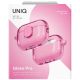 6. Uniq Glase Pro Case for AirPods Pro 3 Lock Case - Transparent Pink