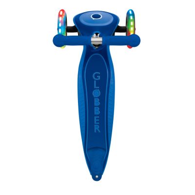 26. Globber Primo Foldable Plus Lights Jr 439-100 3-Wheel Scooter