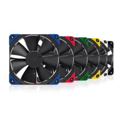 3. NOCTUA 120mm NF-F12 PWM CHromax Black Swap colors fan