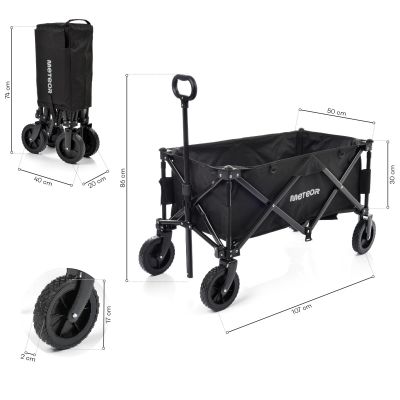 22. Meteor 16916 foldable transport trolley