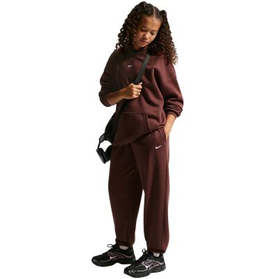 7. Nike Sportswear Studio Fleece Kids’ Trousers, Brown, IM4905 658