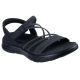 Skechers Women's GO WALK FLEX SANDAL EMMA 141473 BKGY